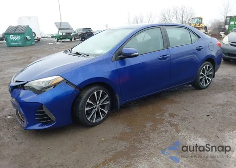 2017 Toyota Corolla Se z USA, uszkodzony, nr VIN 2T1BURHE9HC928456